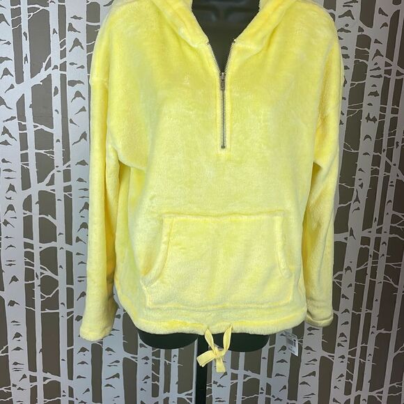 Pink
Rose NEW Yellow Super Soft Fleece Zip Neck Hoodie sz M - Picture 4 of 7